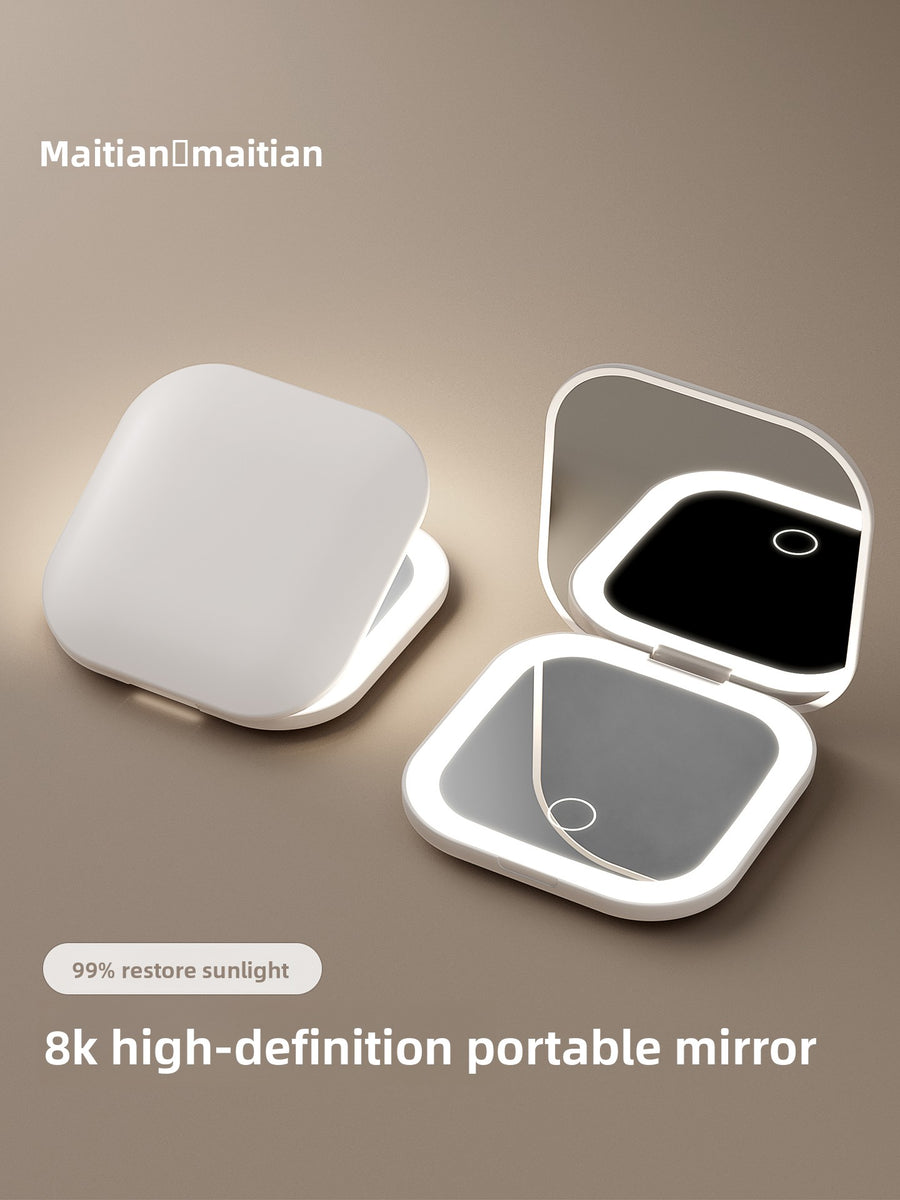 Portable LED Makeup Mirror